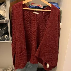 Pull & Bear - red cardigan